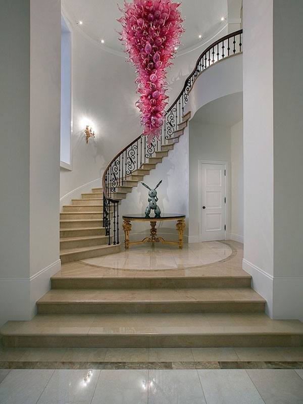 Elegant Grand Spiral Staircase