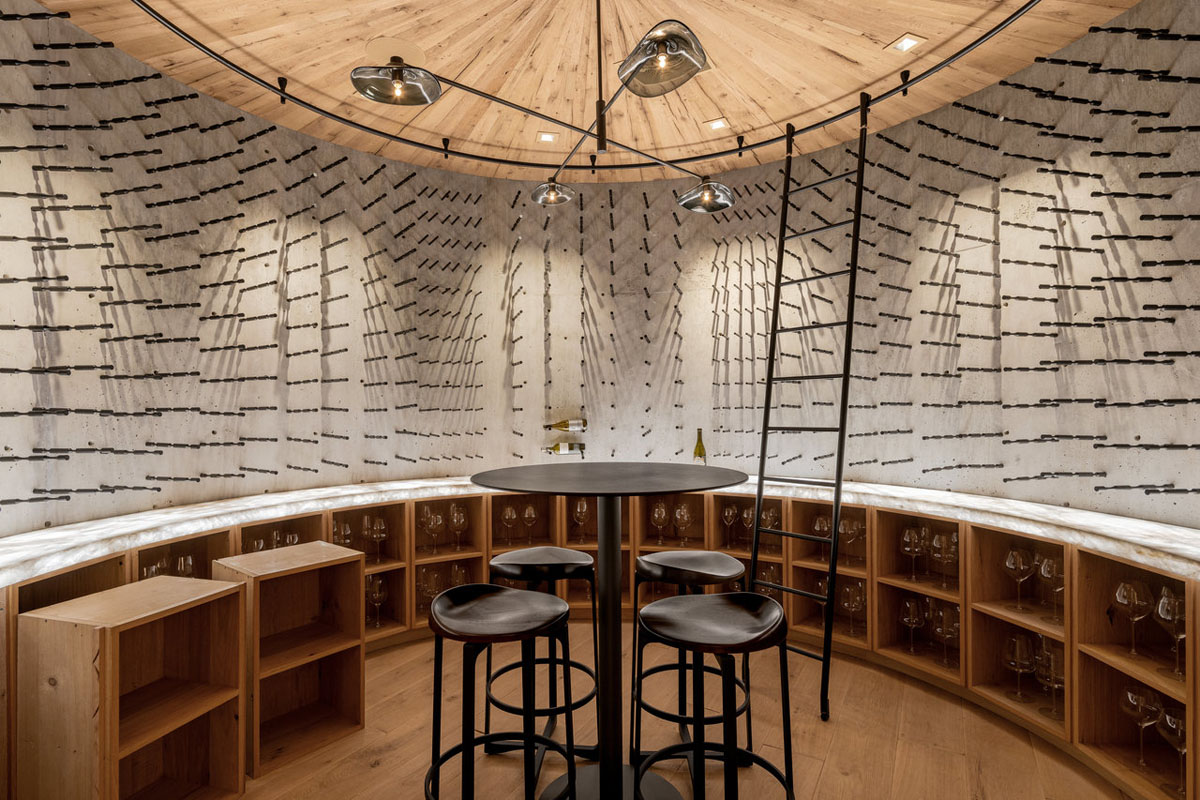 Circular Wine Cellar