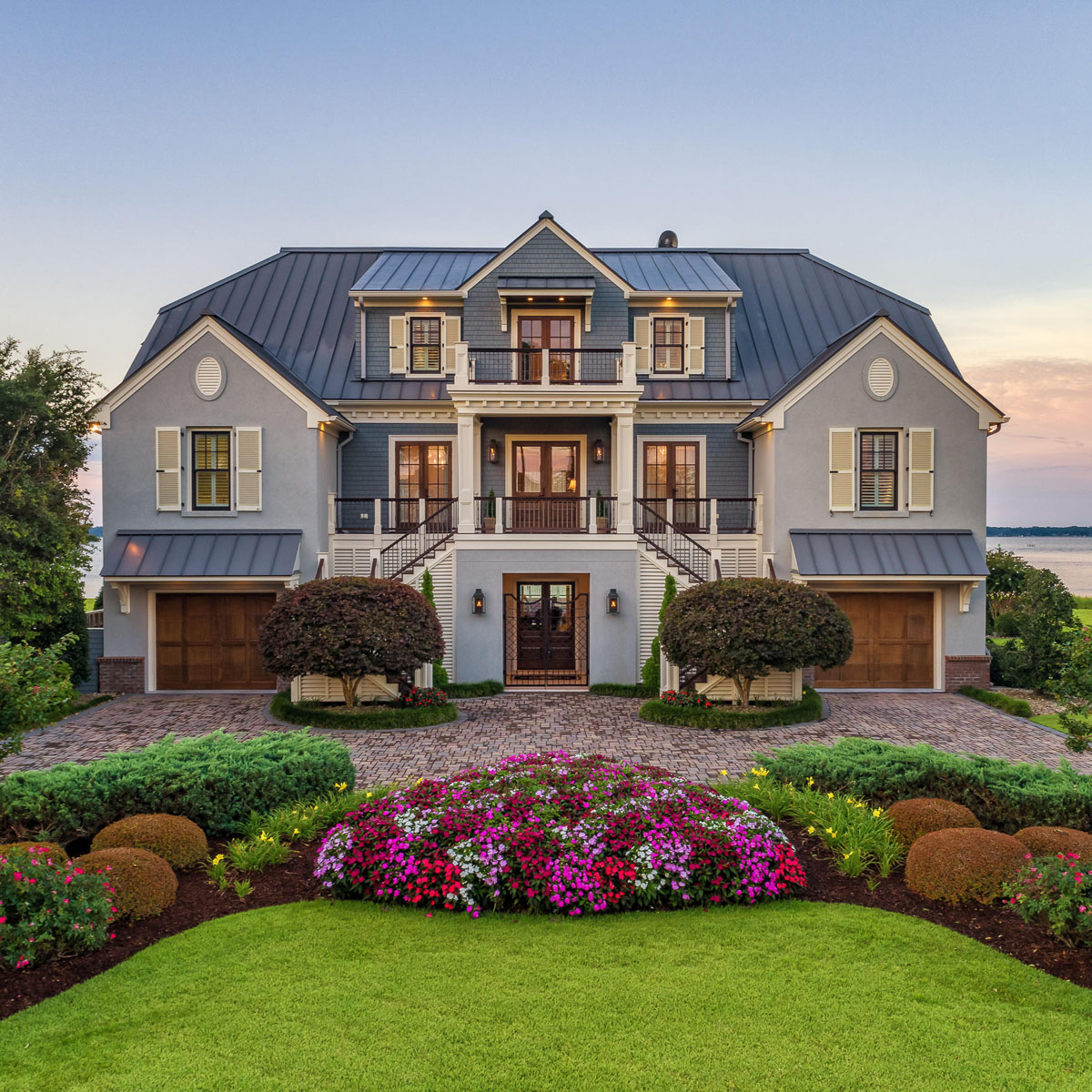 Elegant Waterfront Beach Mansion In North Carolina With Caribbean Flair ...