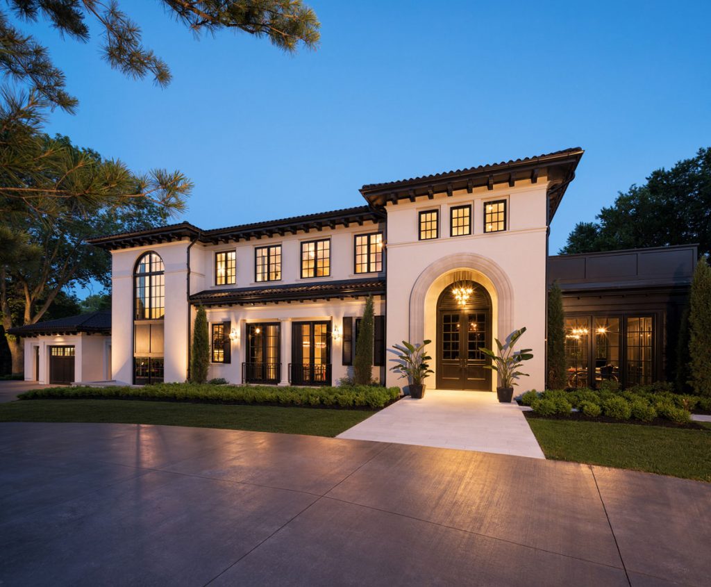 Italian Style Dream Villa in Minnesota with Old Classic Hollywood Glamor