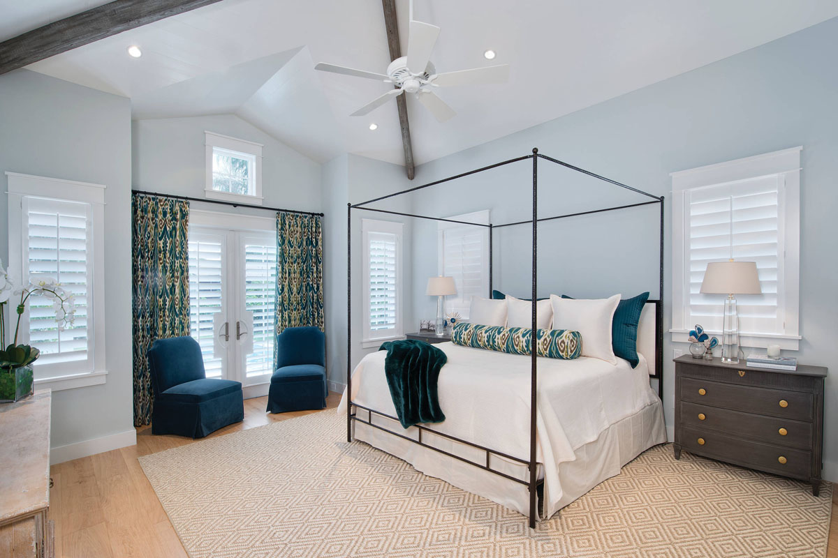 Bedroom with French Doors