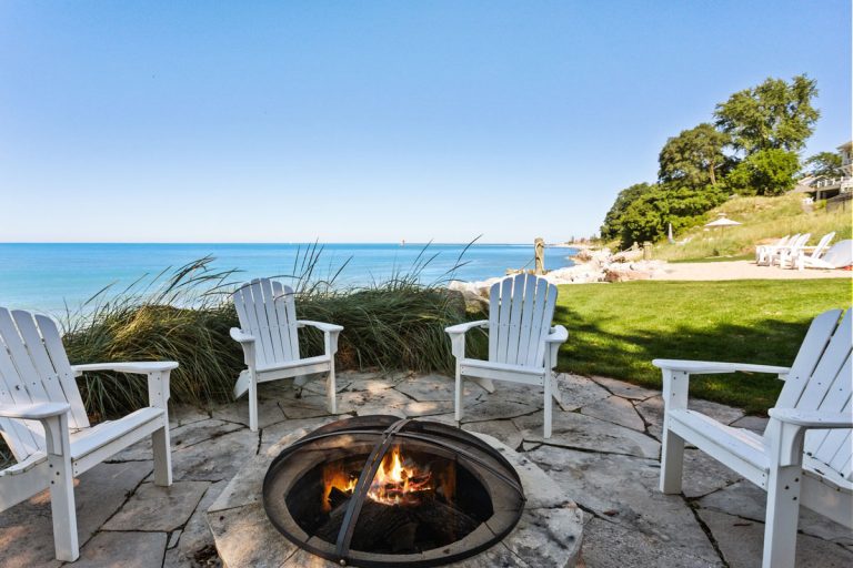 Lakefront Custom Home on Lake Michigan