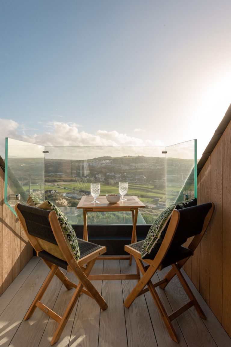 Dramatic Modern Stone Beach House with Glass Façade