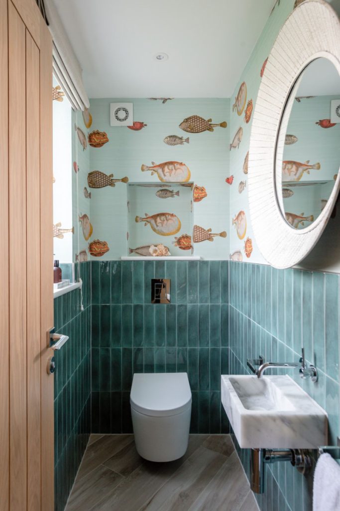 Dramatic Modern Stone Beach House with Glass Façade