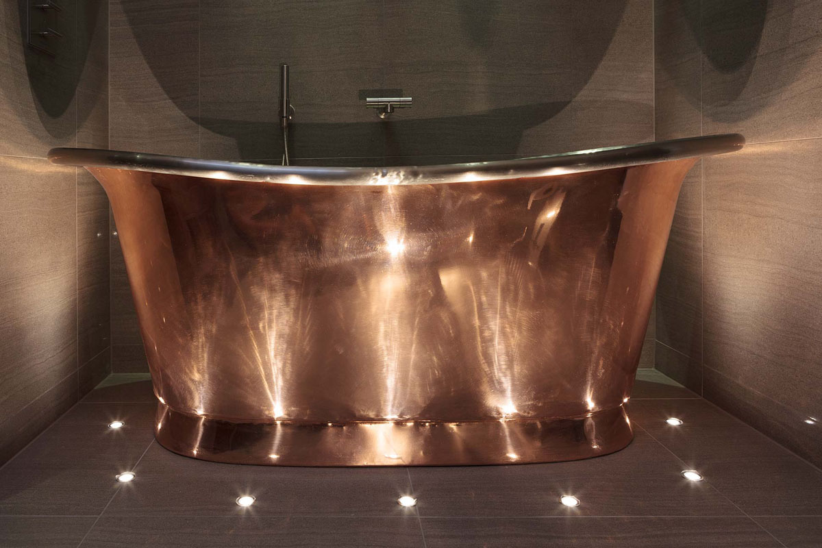 Copper Bathtub