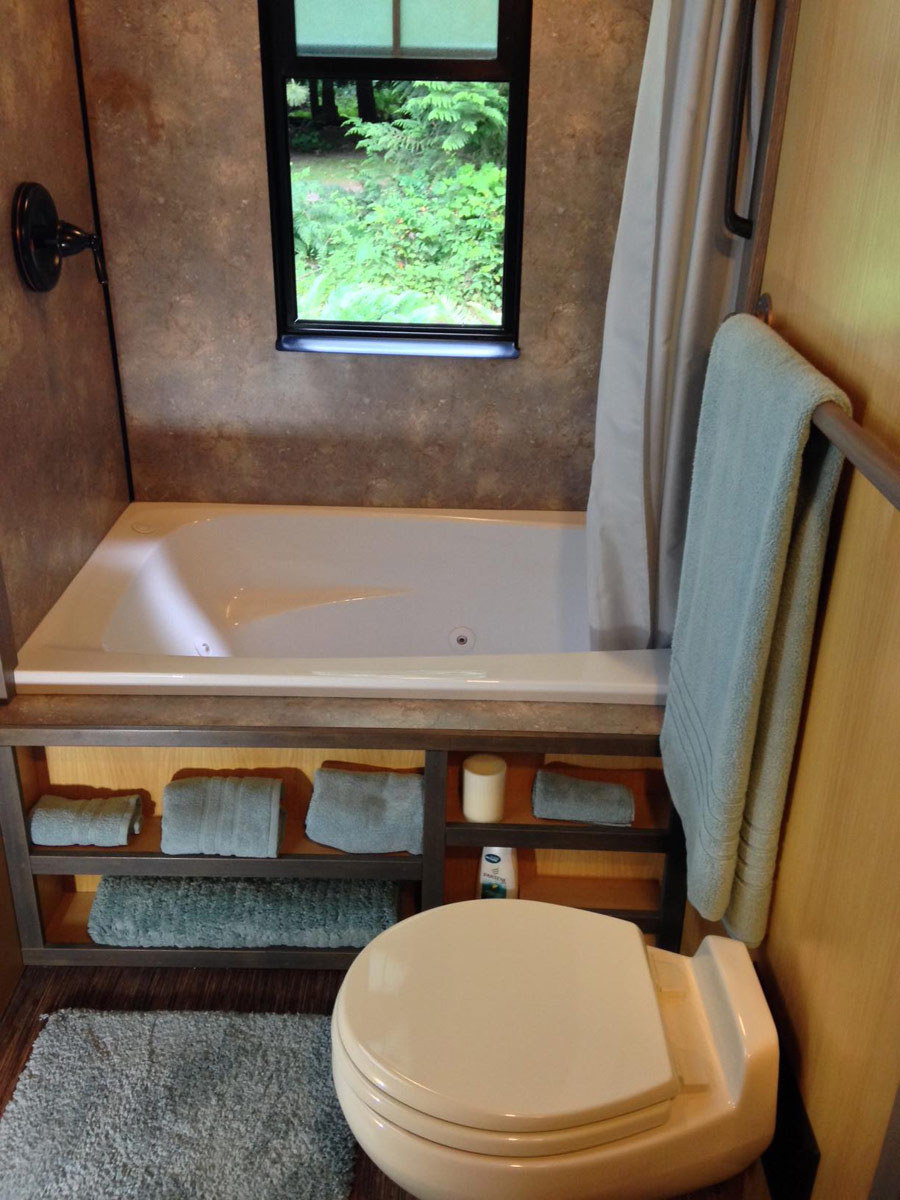 Luxury Tiny House Bathroom