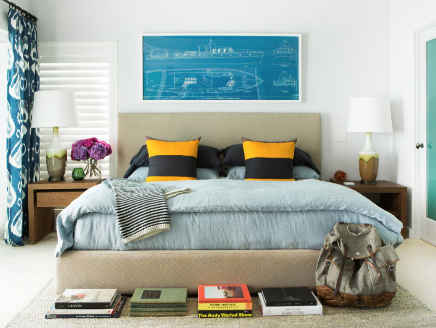 Stylish Nautical Themed Bedroom