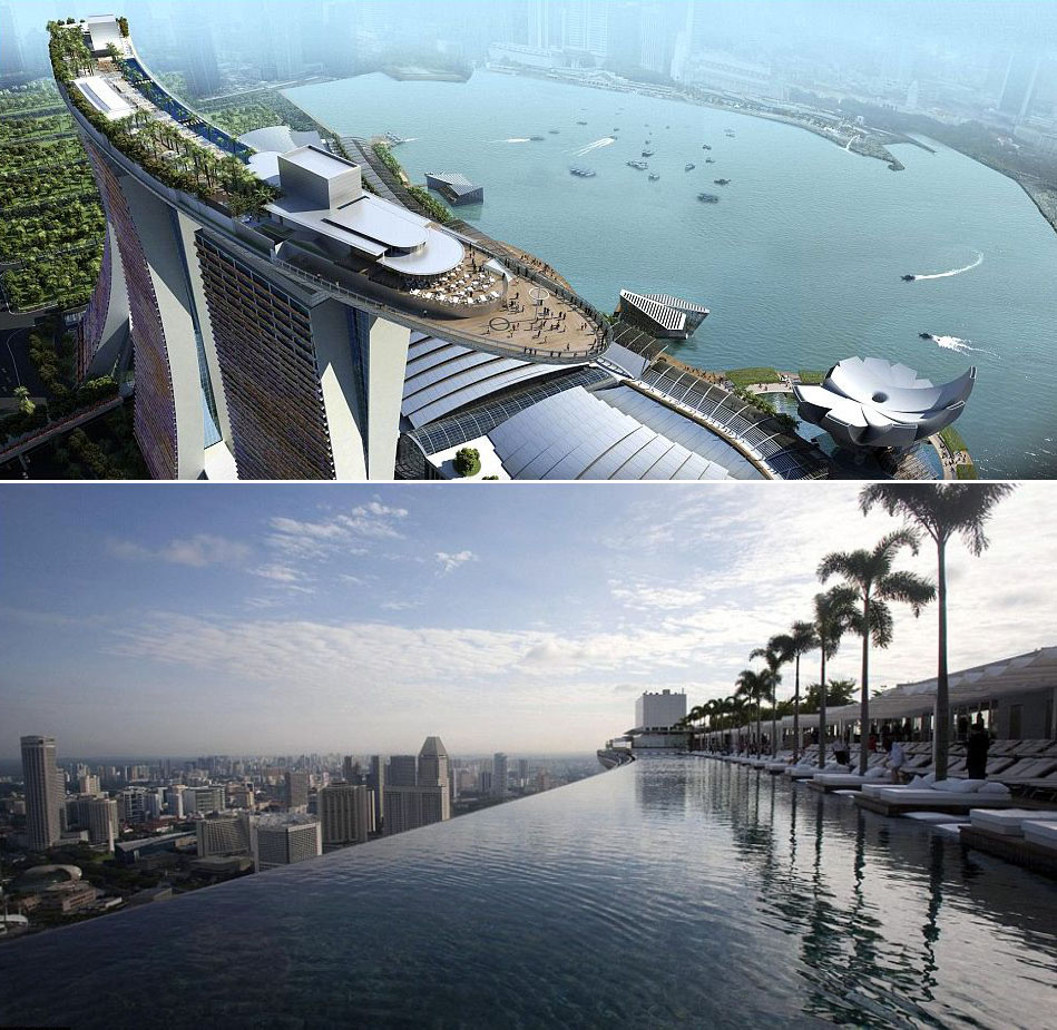 Marina Bay Sands Hotel Swimming Pool