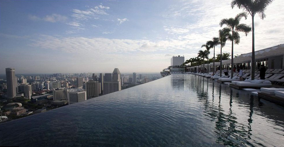 Swimming Top The World   s Most Expensive Hotel iDesignArch