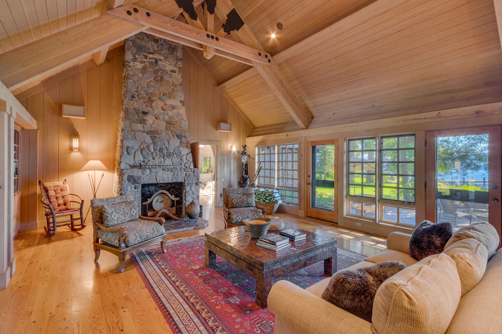 Inside Mark Zuckerberg’s Rustic Lake Tahoe Waterfront Estate