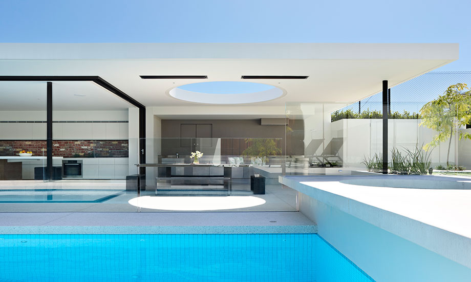 Modernist Home with Swimming Pool