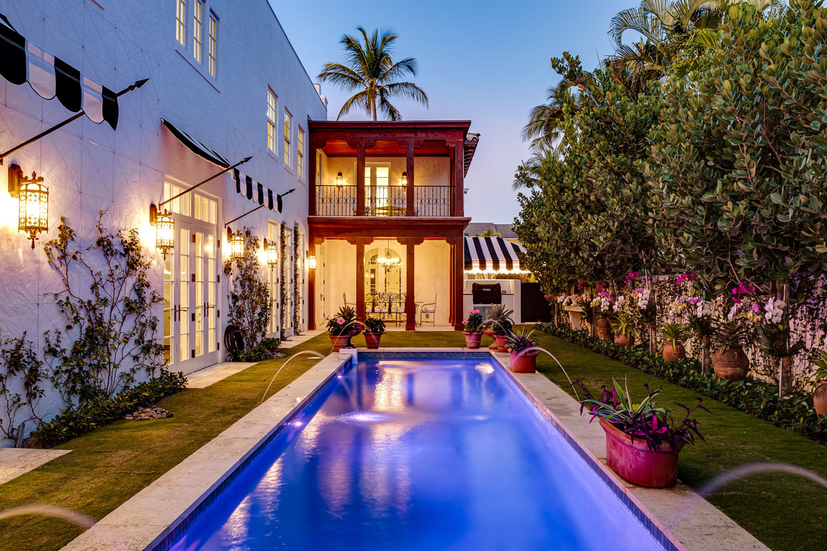 Elegant Courtyard Pool