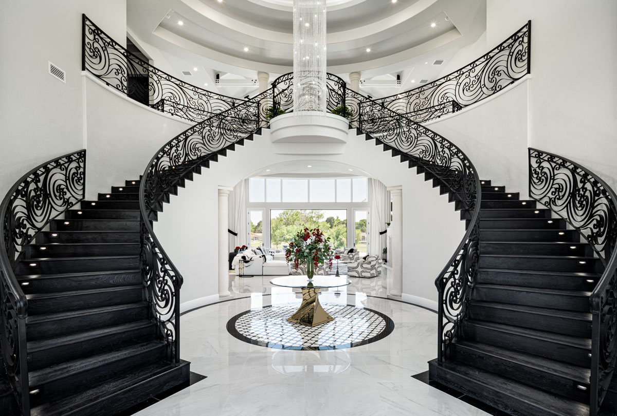 Grand Double Staircase