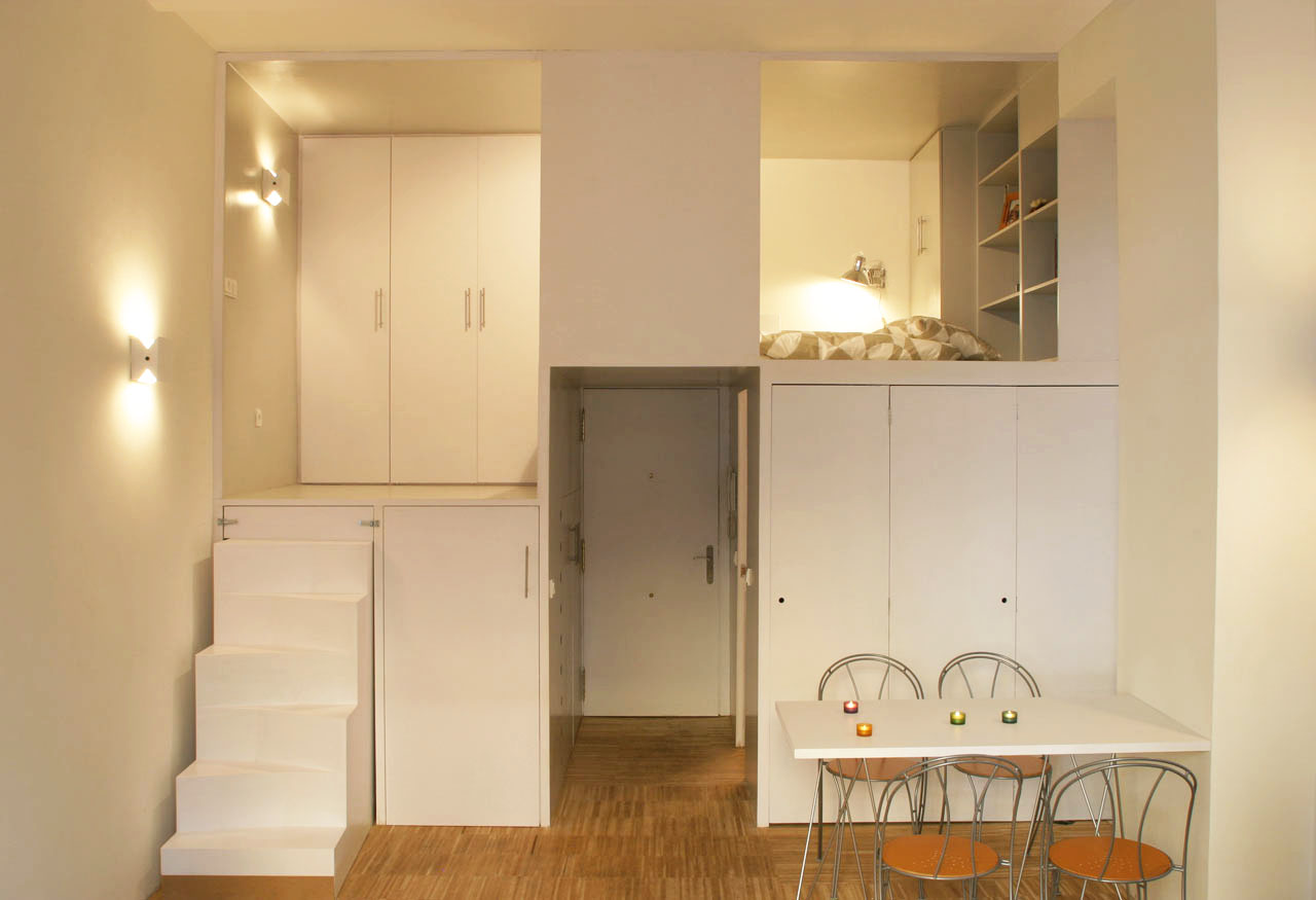 Tiny Micro Functional Apartment