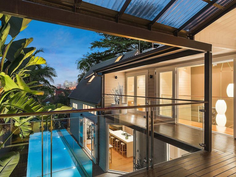 Unique Suburban Modern Home with Courtyard Swimming Pool iDesignArch