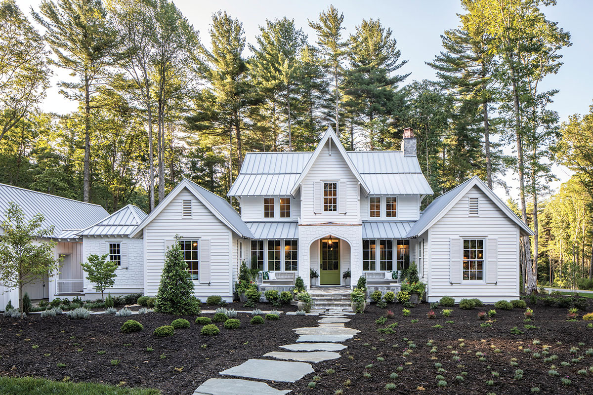 Modern Farmhouse with Classic Style Architecture in the Biltmore Forest