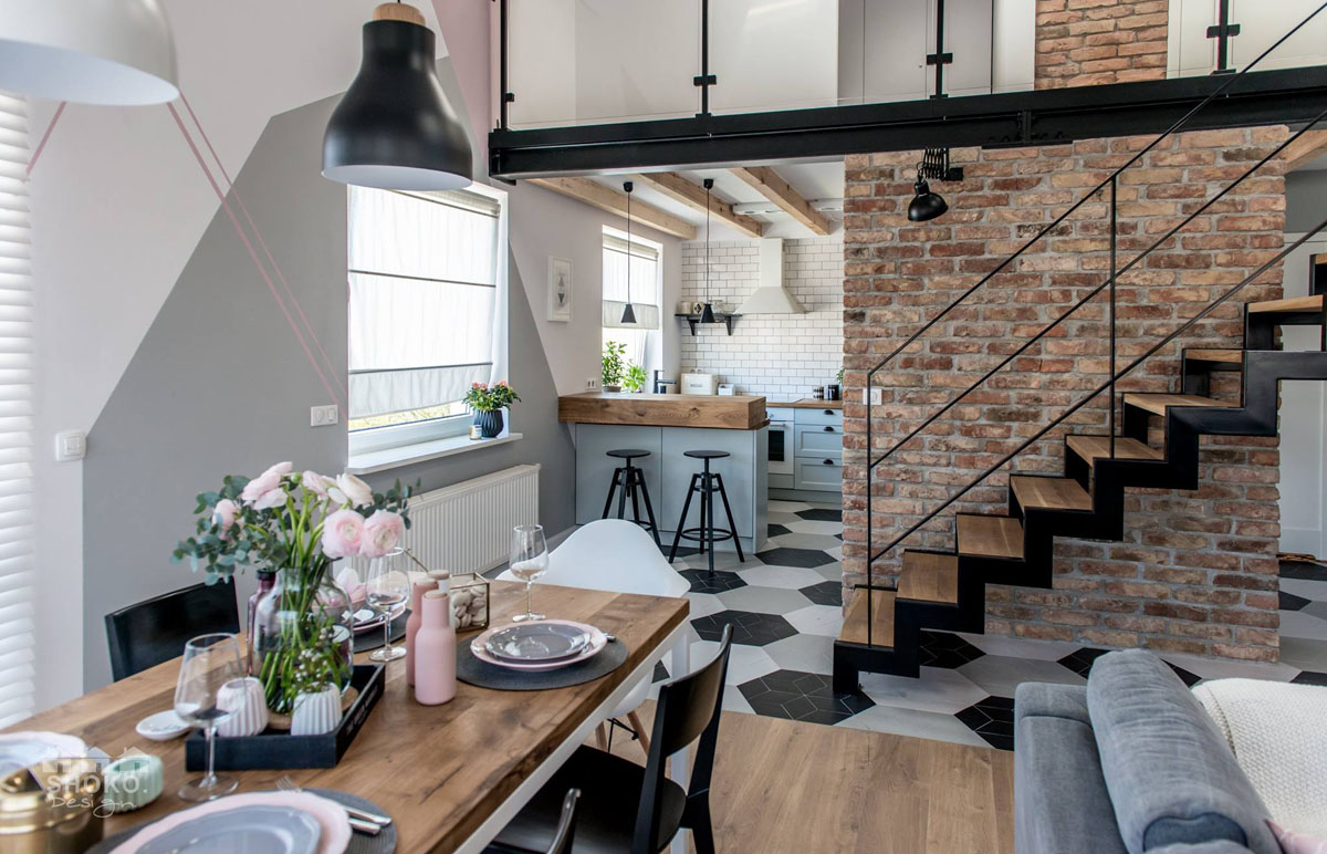 beatrice i ciotka Modern-Industrial-Loft-Apartment-Scandinavian-Interior-Design_3