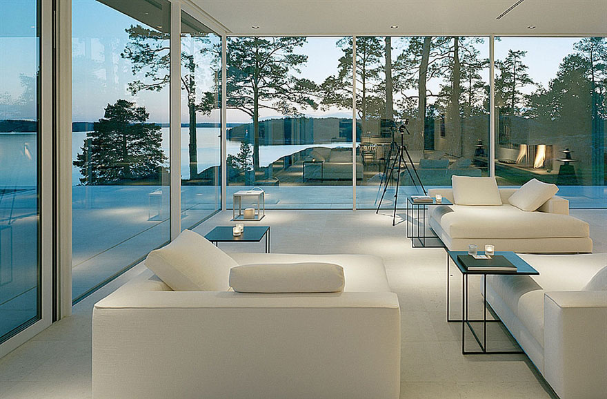 Modern Dream Lake House In Sweden | iDesignArch | Interior Design