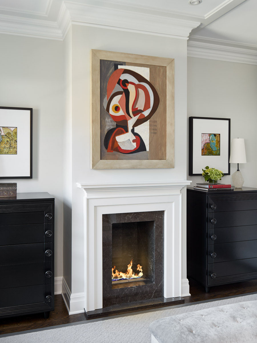 Elegant Modern Fireplace