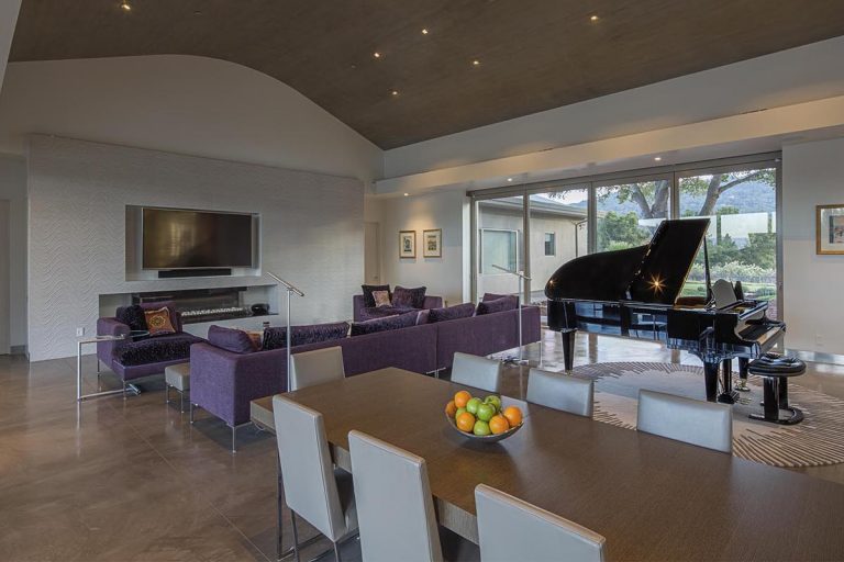 Silicon Valley Modern Sustainable Estate with Magnificent Valley Views