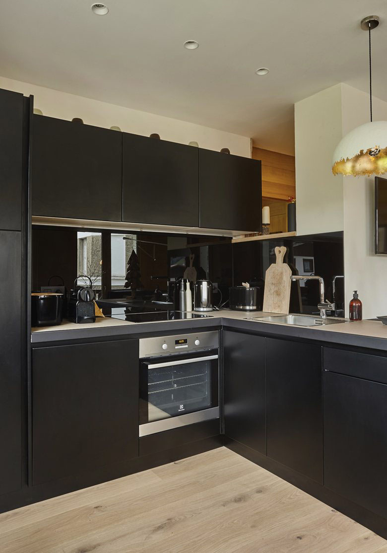 Modern Small Apartment Kitchen