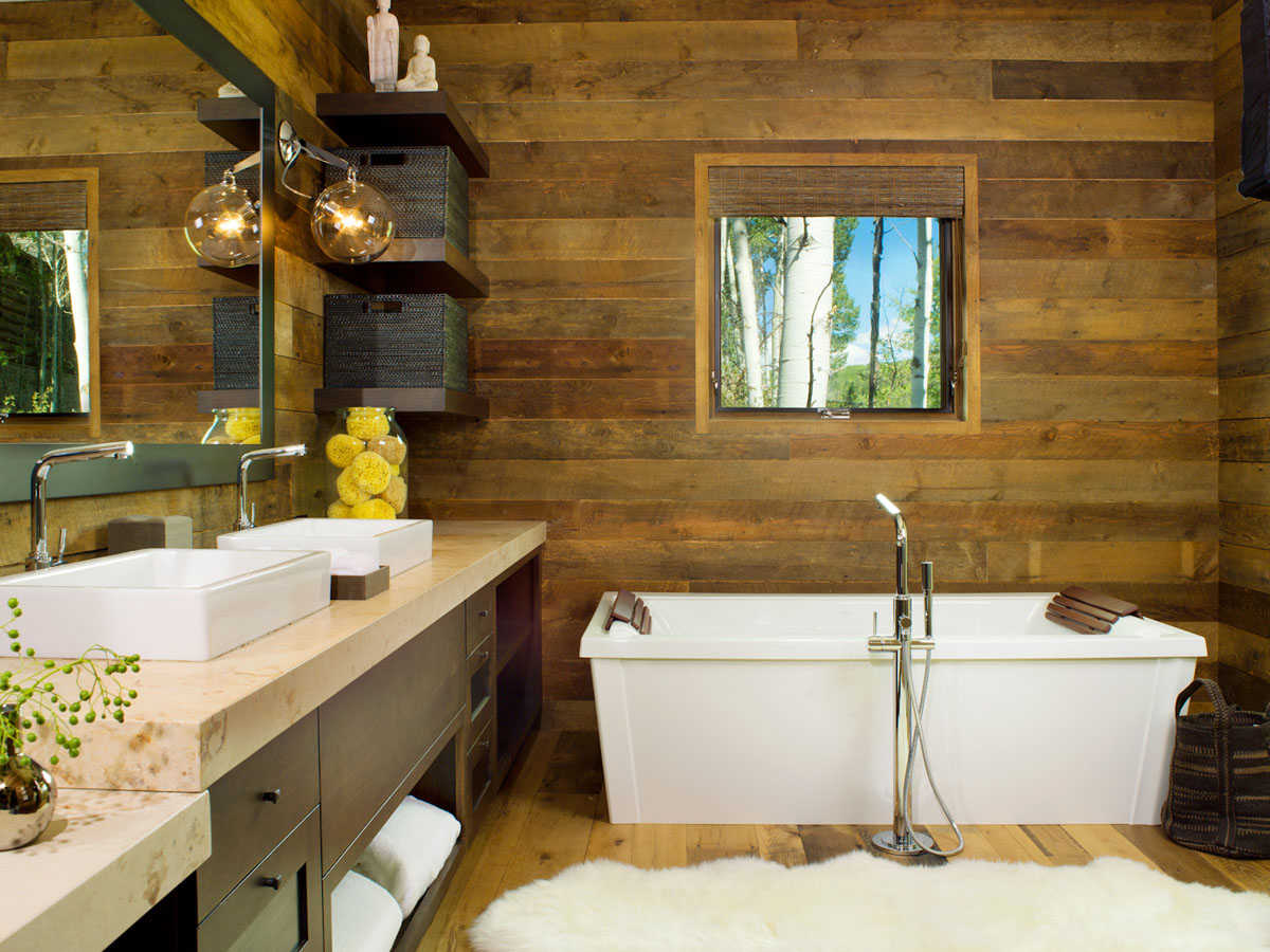 Rustic Bathroom