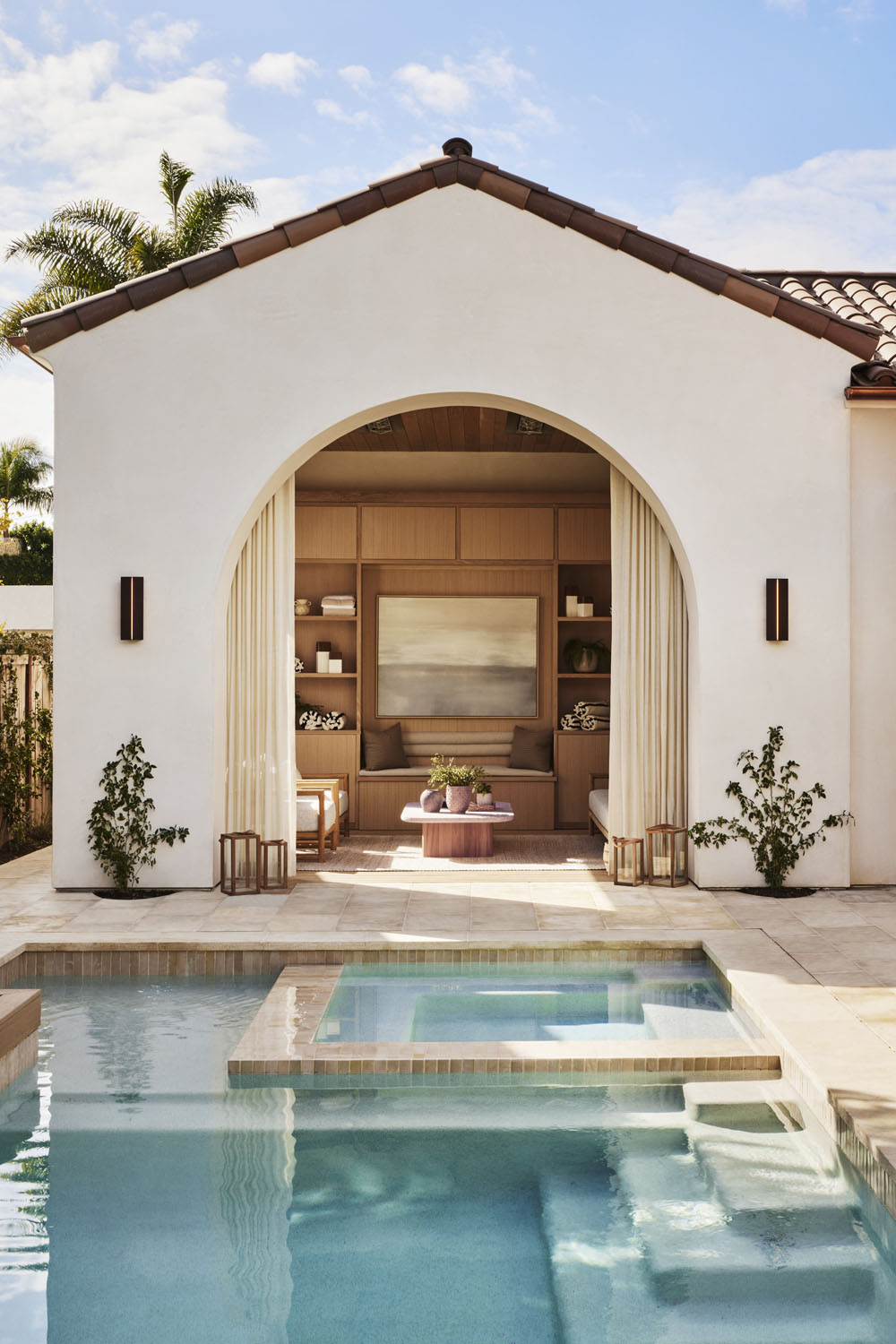 Pool Courtyard