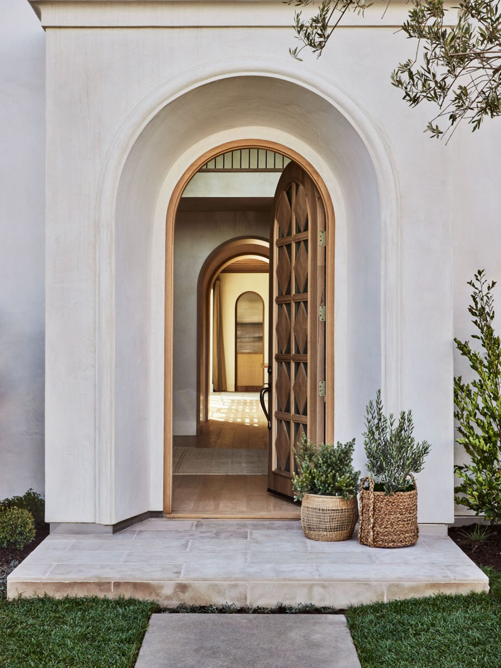 Arched Front Door