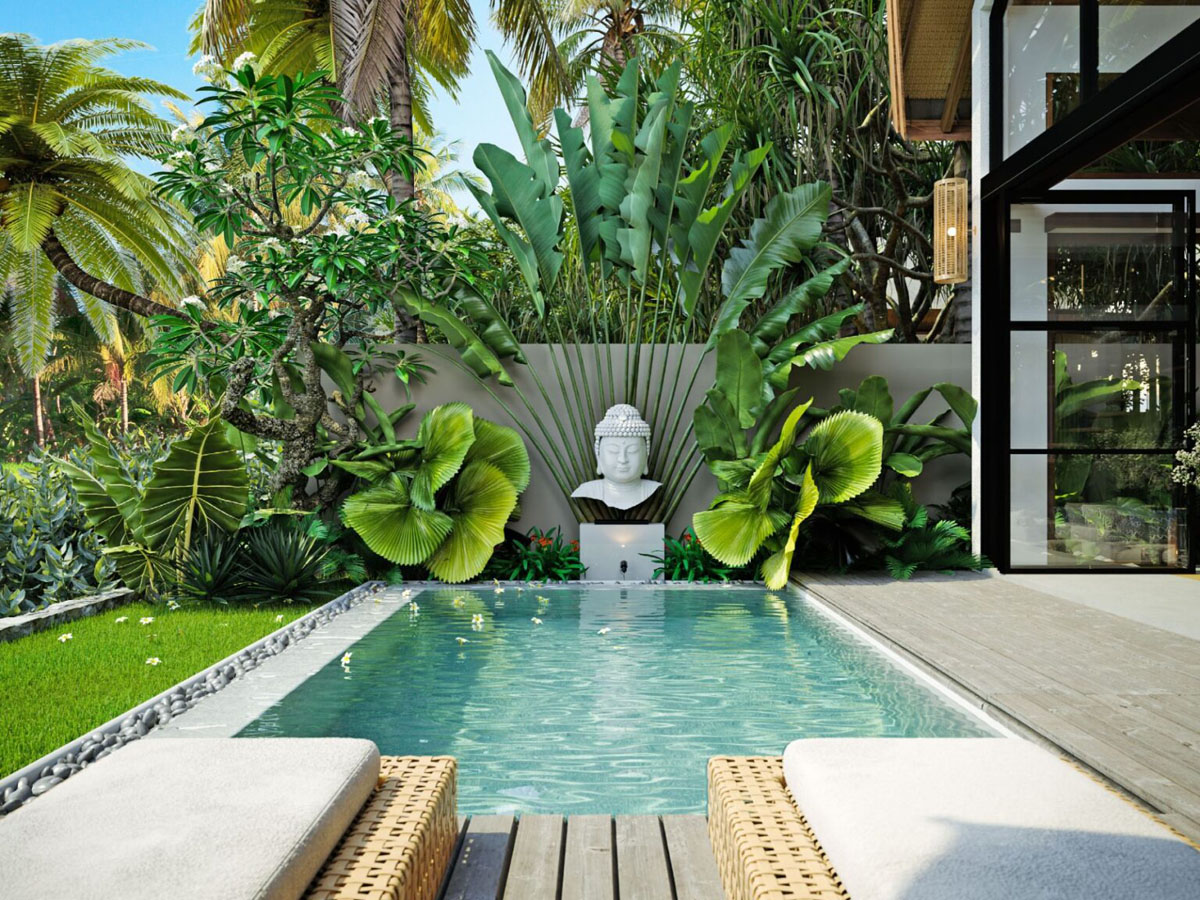 Balinese Style Swimming Pool