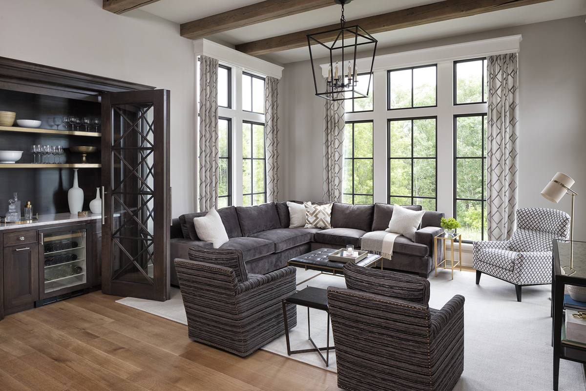 Luxury Contemporary Dream Home With Modern Tudor