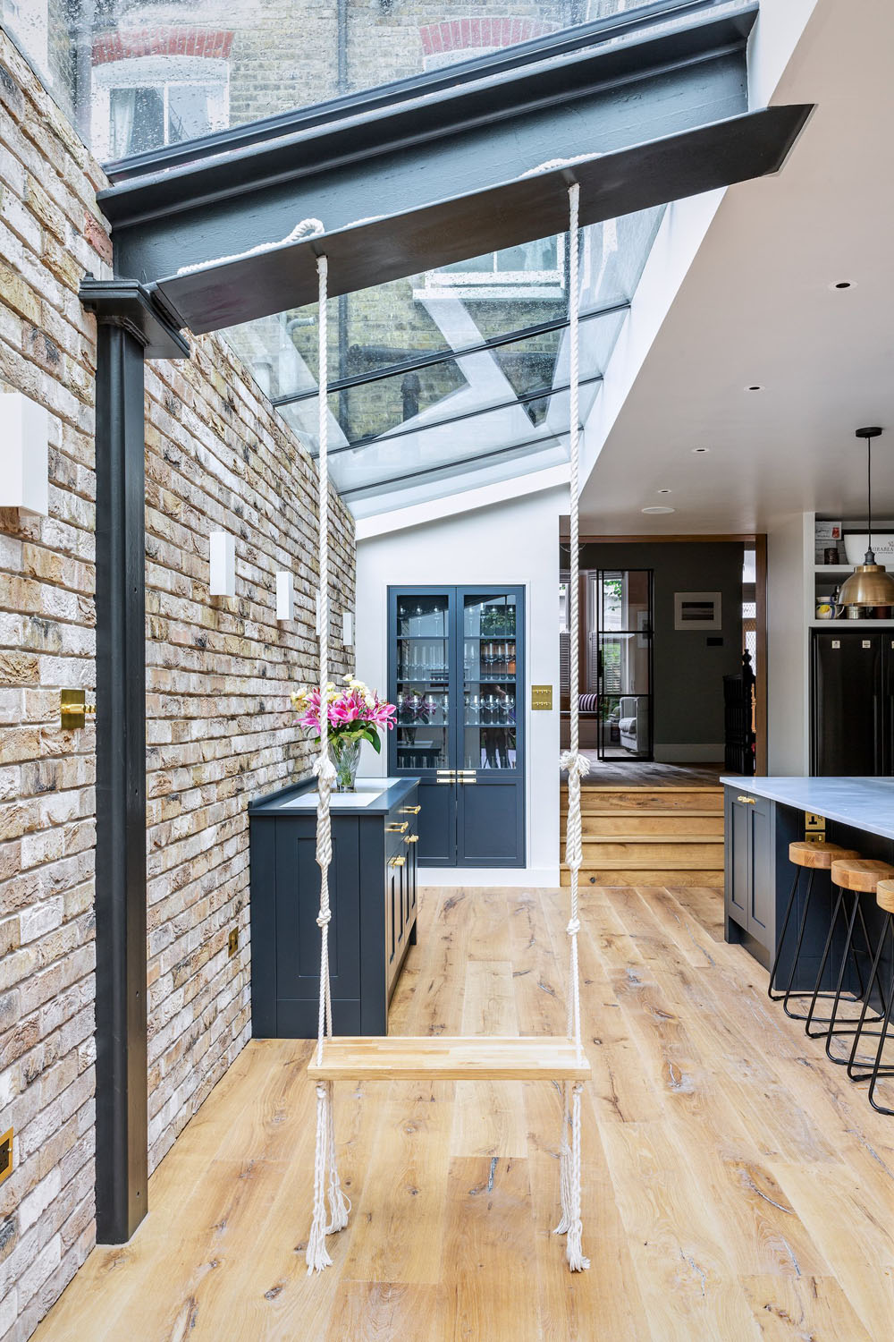 Modern Kitchen with Skylight