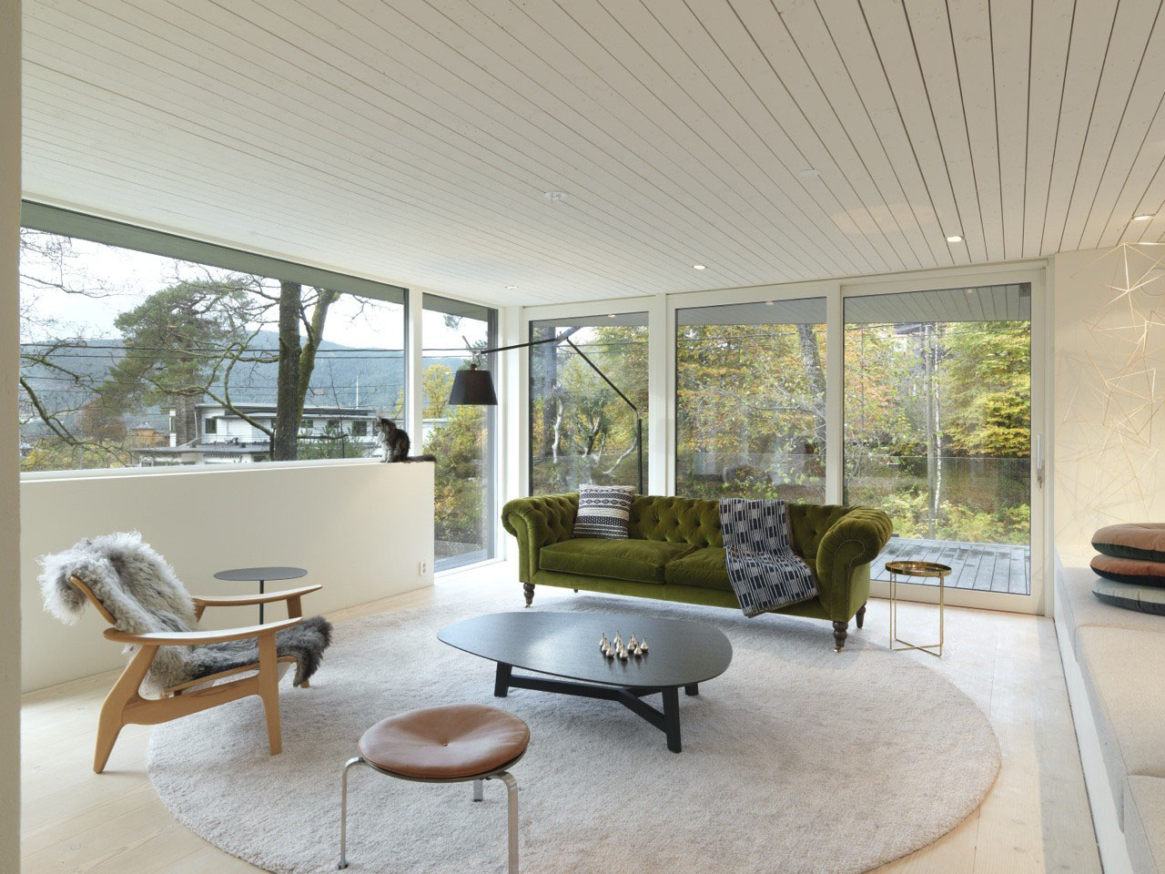 Modern Suburban Villa In Norway | iDesignArch | Interior Design
