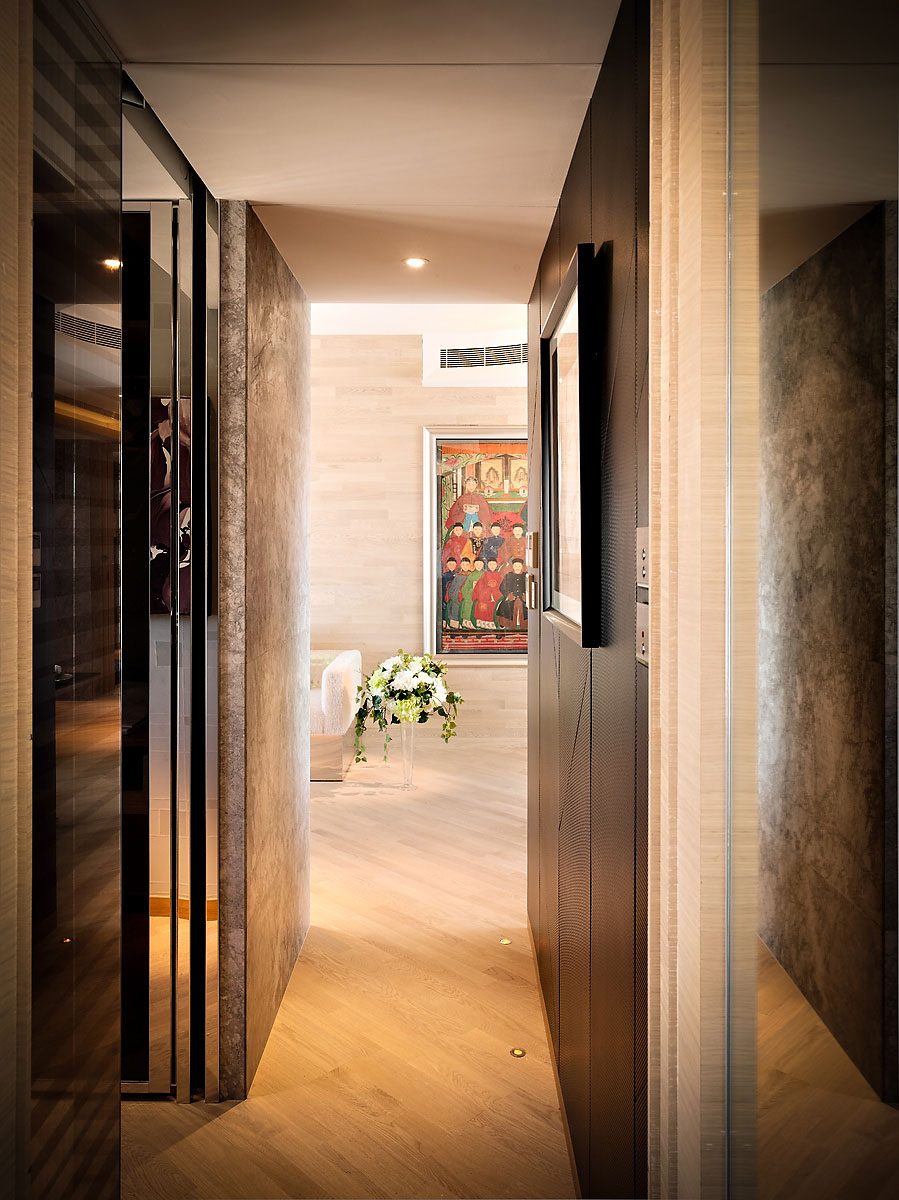 Small Luxury Flat In Hong Kong | iDesignArch | Interior Design