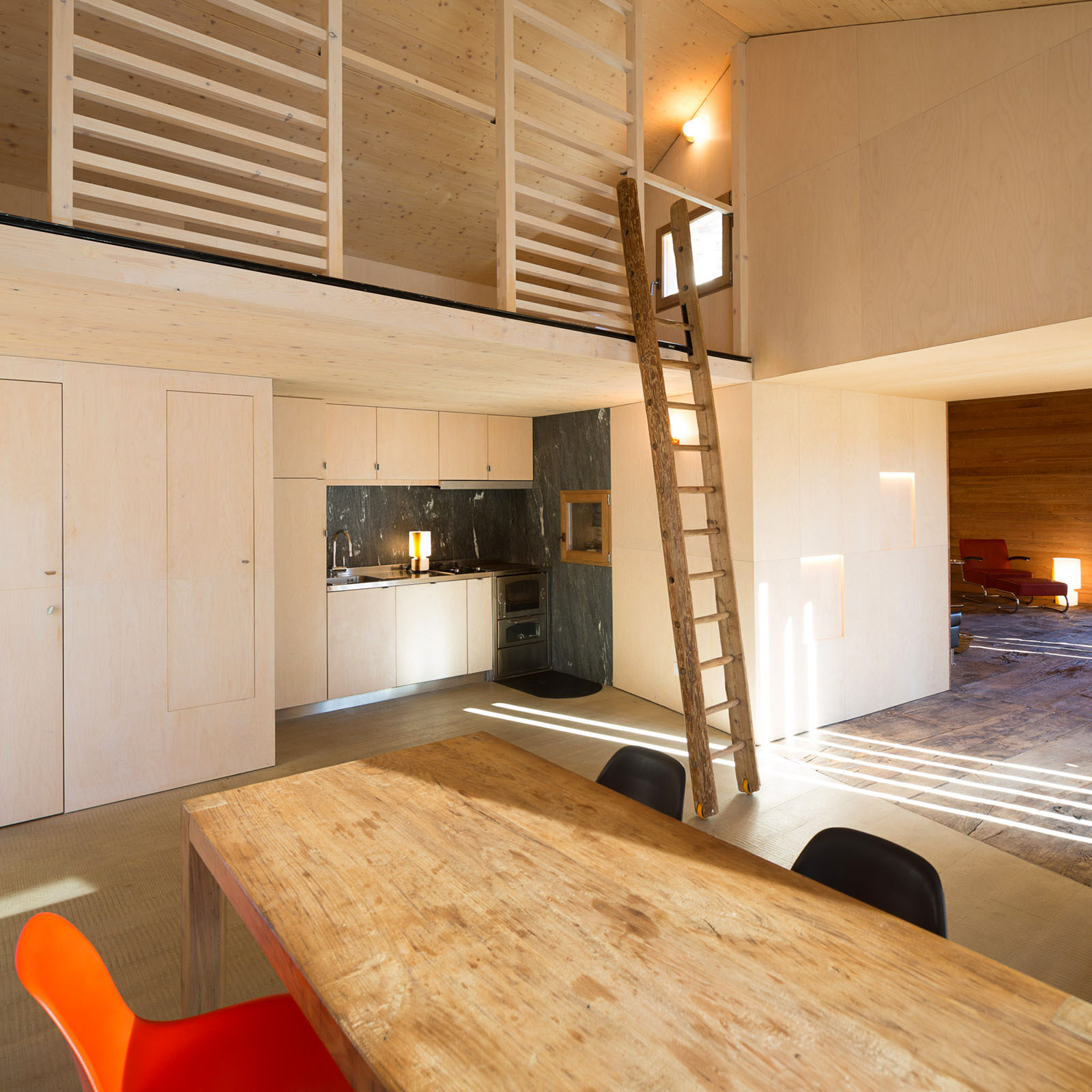 Modern Mountain Villa Interior Kitchen