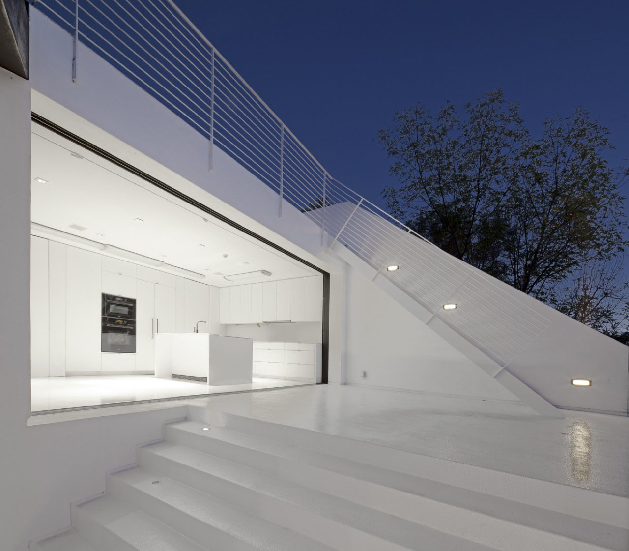 Abstract Minimalist House  In Hollywood Hills iDesignArch 