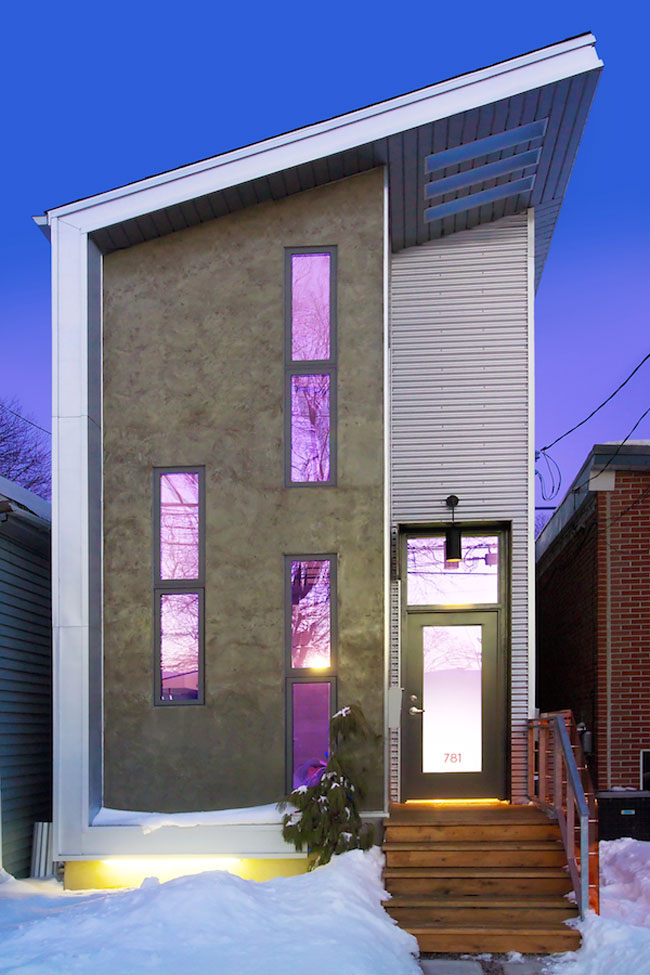 Narrow Modern Infill Tiny House iDesignArch Interior Narrow Modern Infill Tiny House iDesignArch Interior