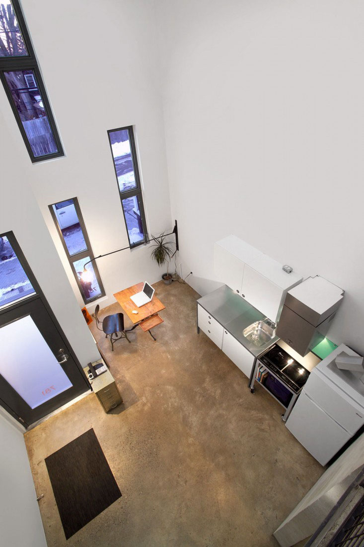 Narrow Modern Infill Tiny House | iDesignArch | Interior Design