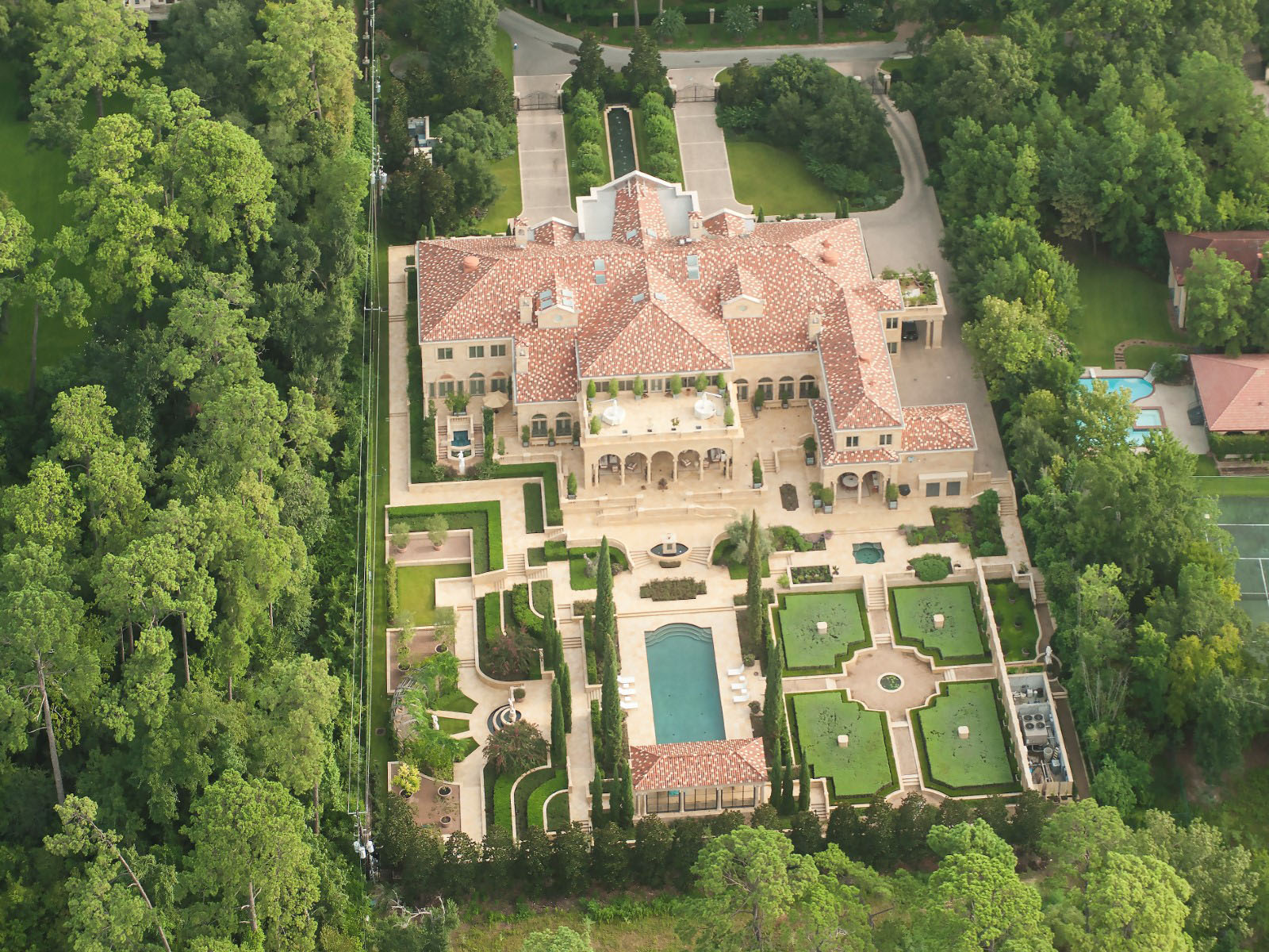 Chateau Style Mansion in Texas