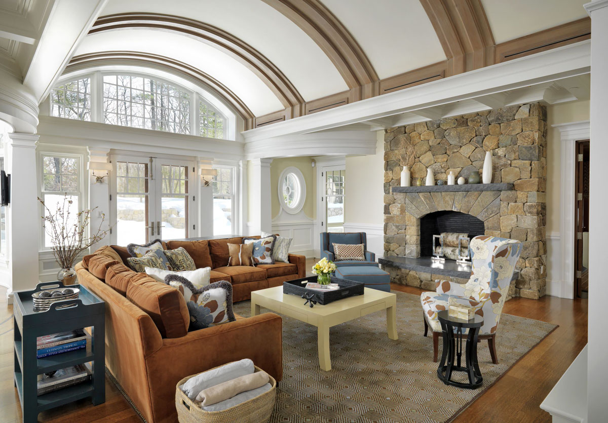 Dramatic Vaulted Ceilings