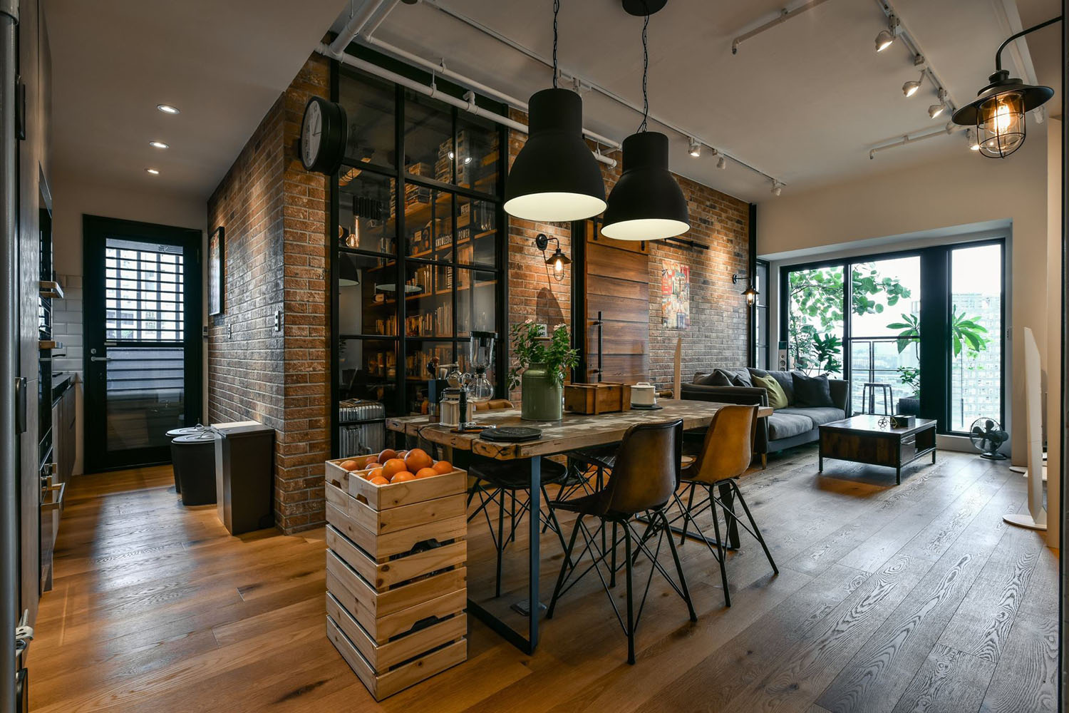 Charming Industrial Loft In New Taipei City | iDesignArch ...