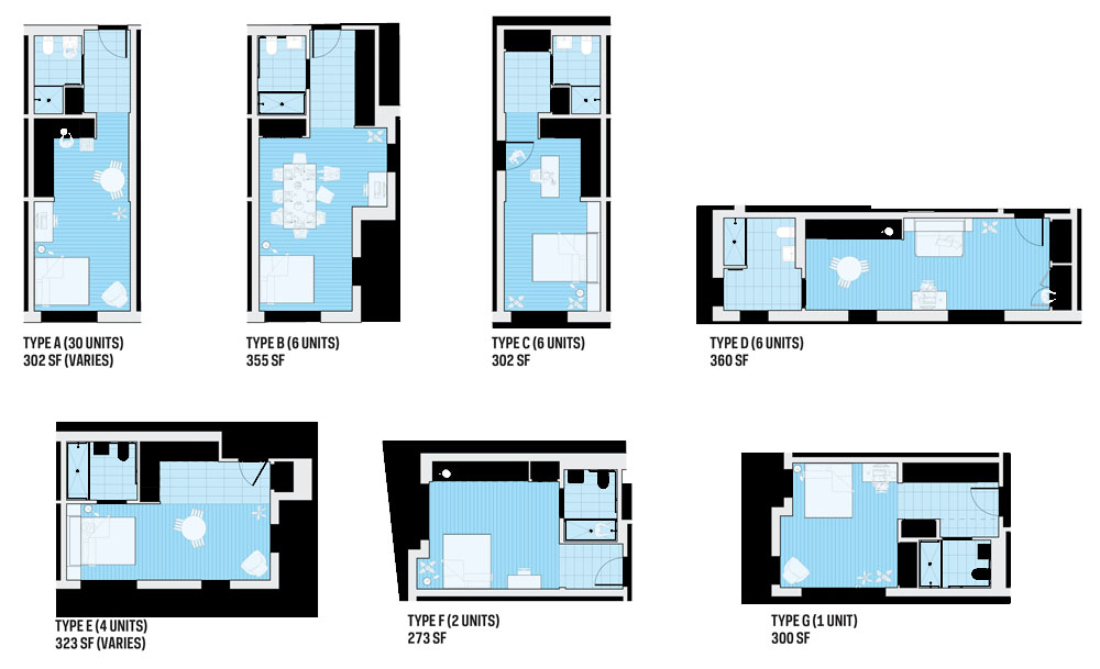Prefab New York Micro-Unit Apartment Building Offers Affordable Quality