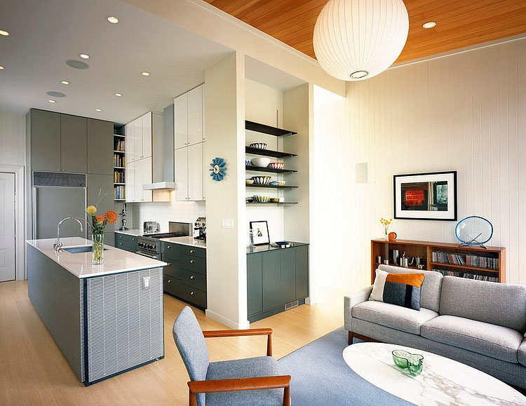 Contemporary Home with Scandinavian interior design