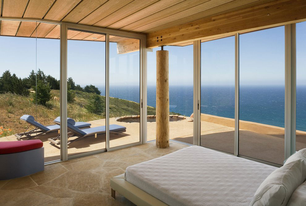 Ocean View House in Big Sur