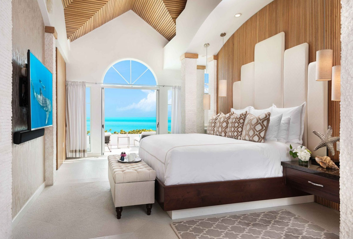 Tropical Ocean View Bedroom