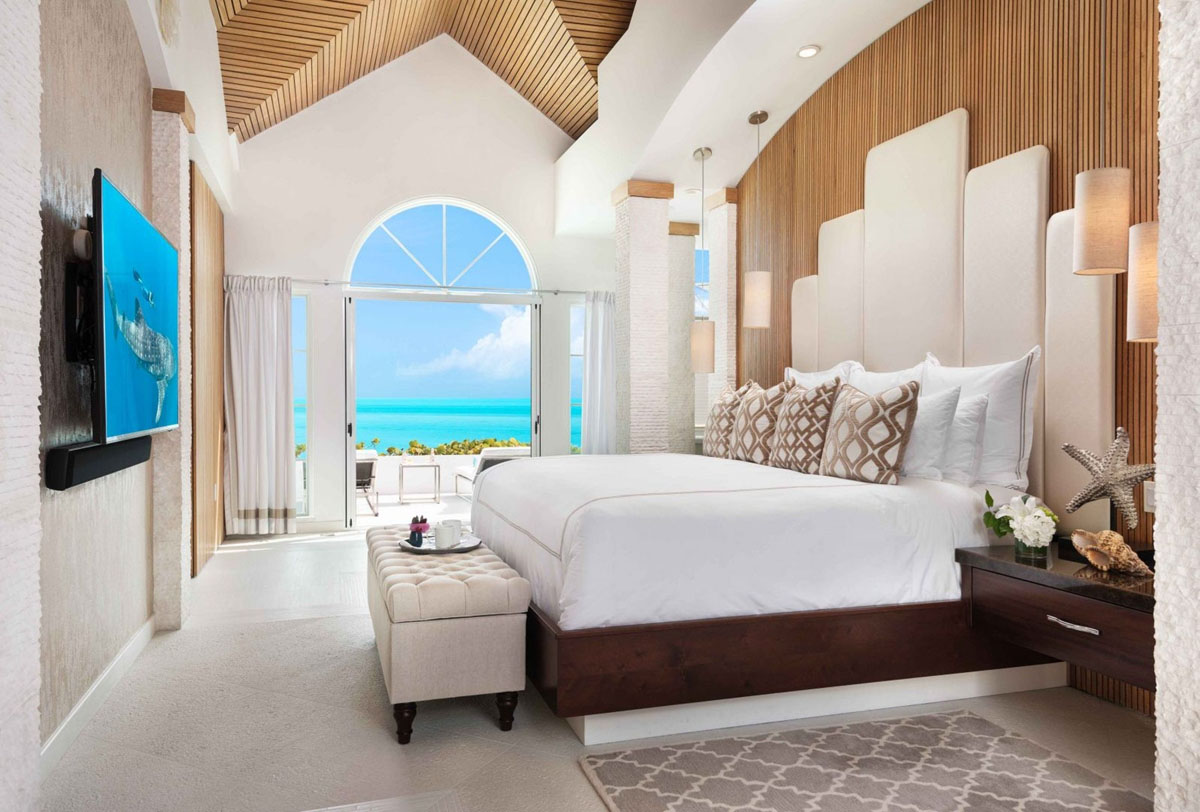 Tropical Ocean View Bedroom
