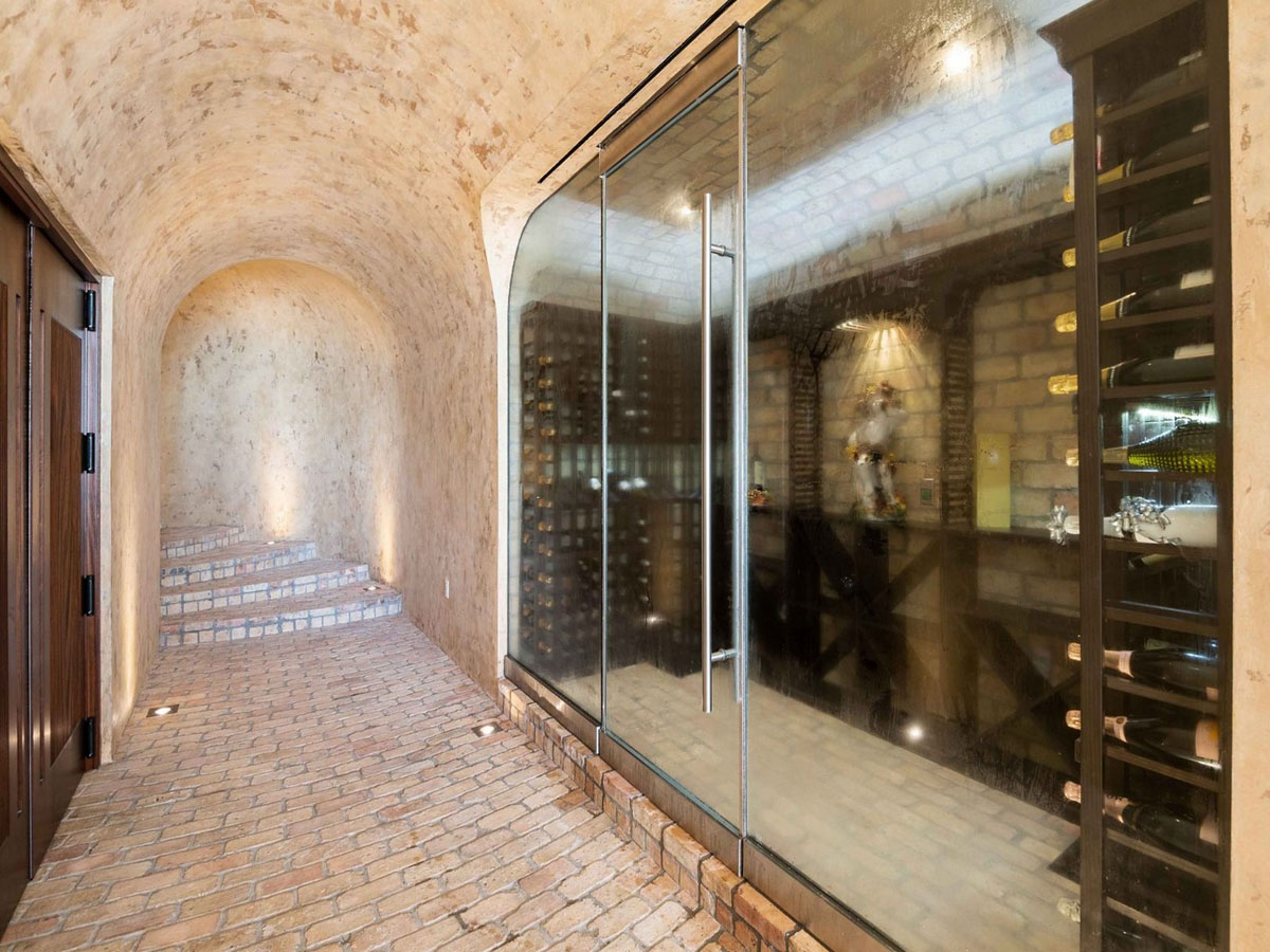 Luxury Underground Wine Cellar