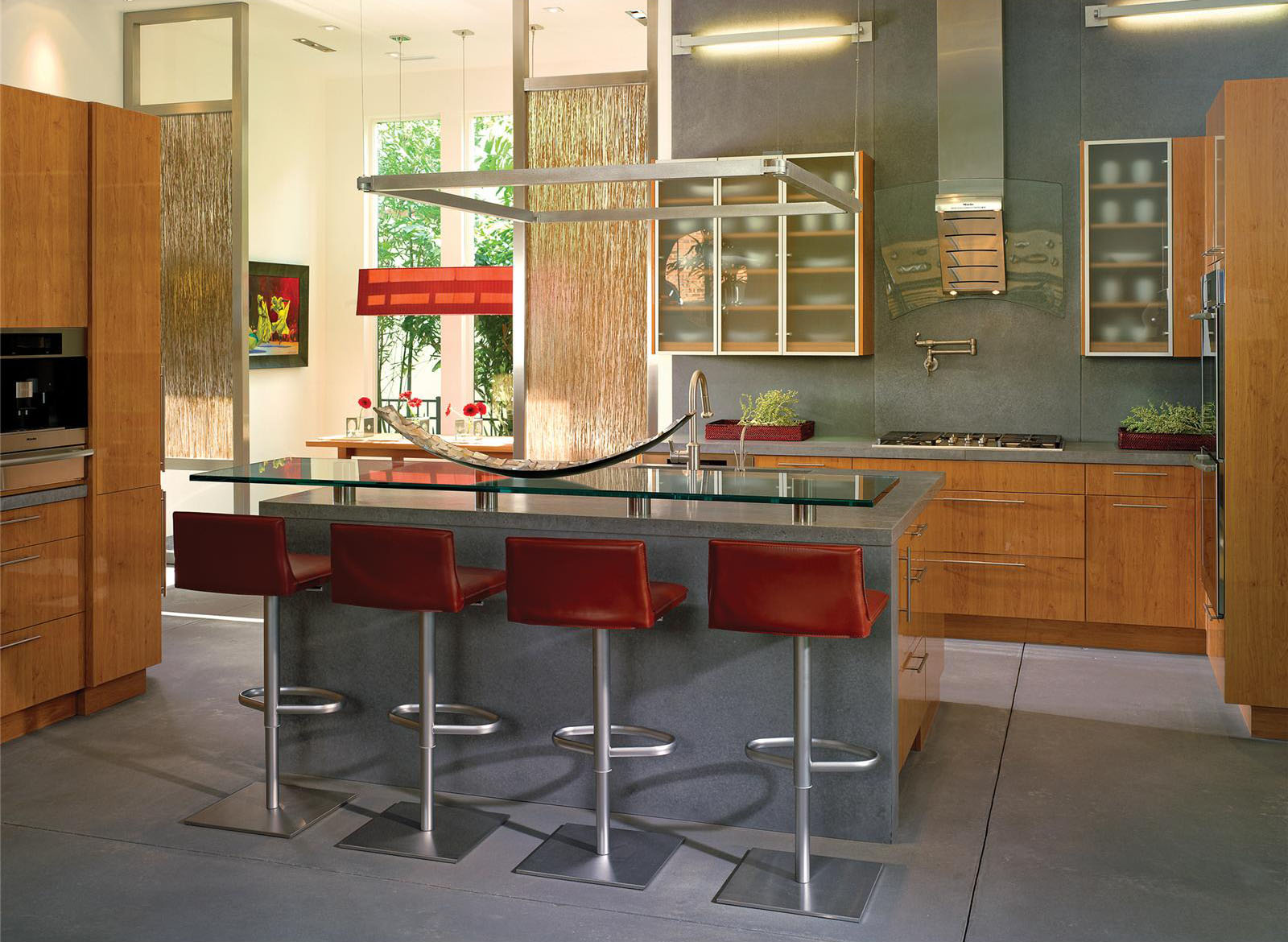 Open Contemporary Kitchen Design Ideas | iDesignArch | Interior Design ...