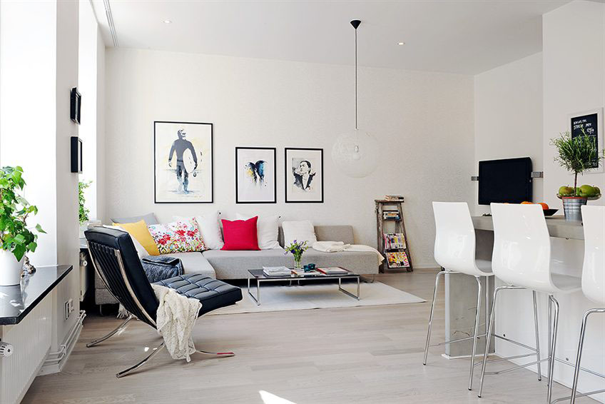 Open Plan Apartment Design In Gothenburg iDesignArch Open Plan Apartment Design In Gothenburg iDesignArch
