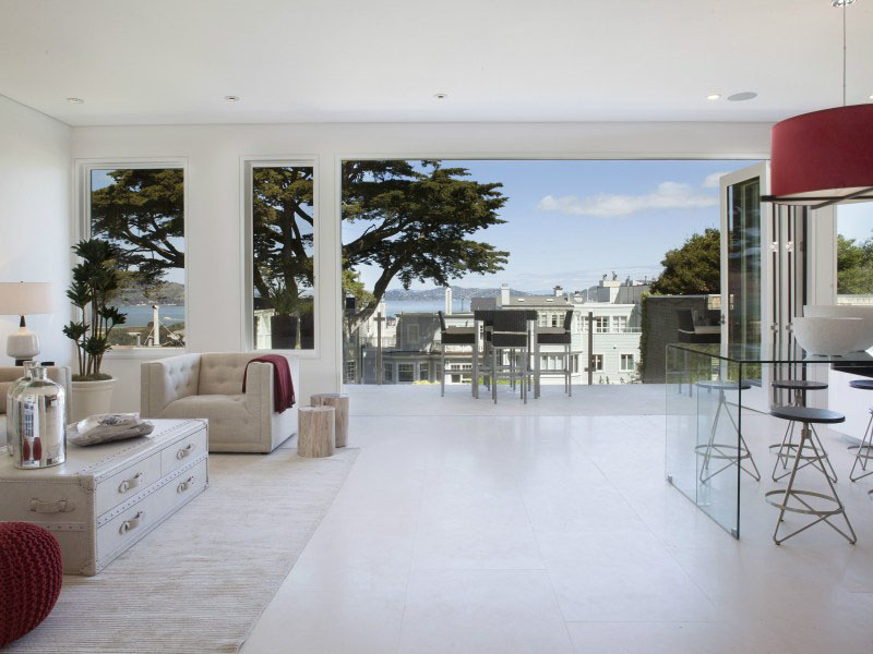 Pacific Heights Home with views of San Francisco Bay