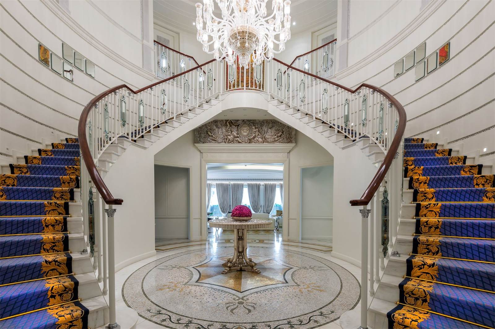 Opulent Grand Staircase